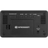 Часы настольные BRESSER MyTime W Color LED, черные 73790